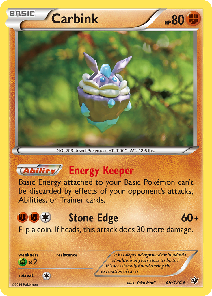 Carbink (49/124) [XY: Fates Collide] | Gear Gaming Bentonville