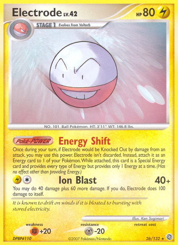 Electrode (26/132) [Diamond & Pearl: Secret Wonders] | Gear Gaming Bentonville