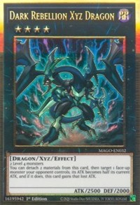 Dark Rebellion Xyz Dragon [MAGO-EN032] Gold Rare | Gear Gaming Bentonville