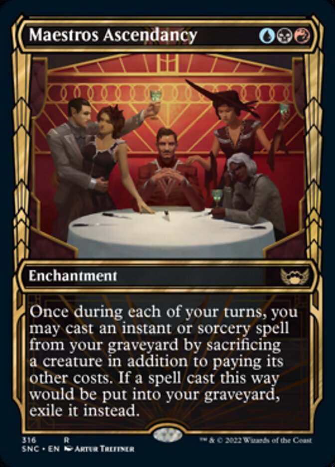 Maestros Ascendancy (Showcase Golden Age) [Streets of New Capenna] | Gear Gaming Bentonville