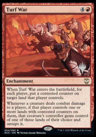 Turf War (Promo Pack) [Streets of New Capenna Commander Promos] | Gear Gaming Bentonville