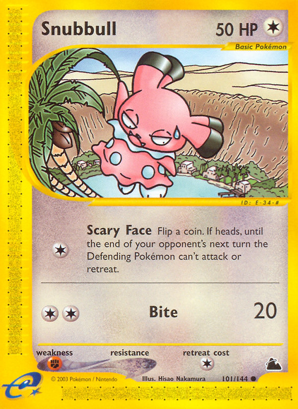 Snubbull (101/144) [Skyridge] | Gear Gaming Bentonville