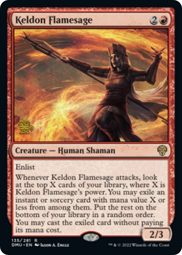 Keldon Flamesage [Dominaria United Prerelease Promos] | Gear Gaming Bentonville