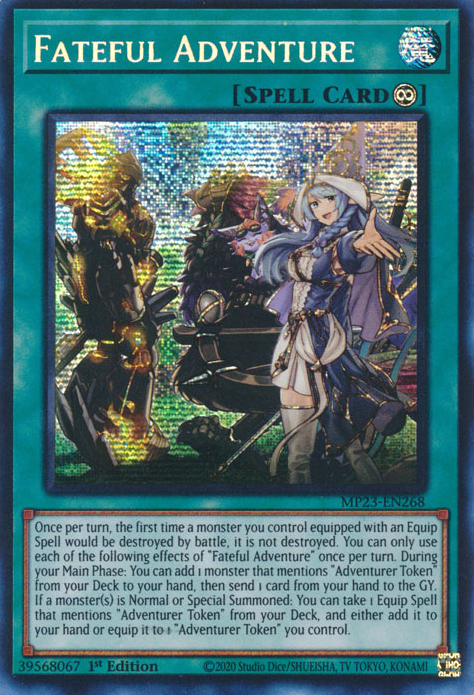 Fateful Adventure [MP23-EN268] Prismatic Secret Rare | Gear Gaming Bentonville