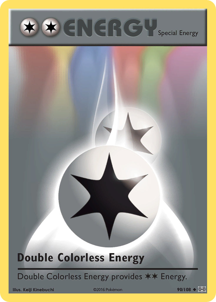 Double Colorless Energy (90/108) [XY: Evolutions] | Gear Gaming Bentonville