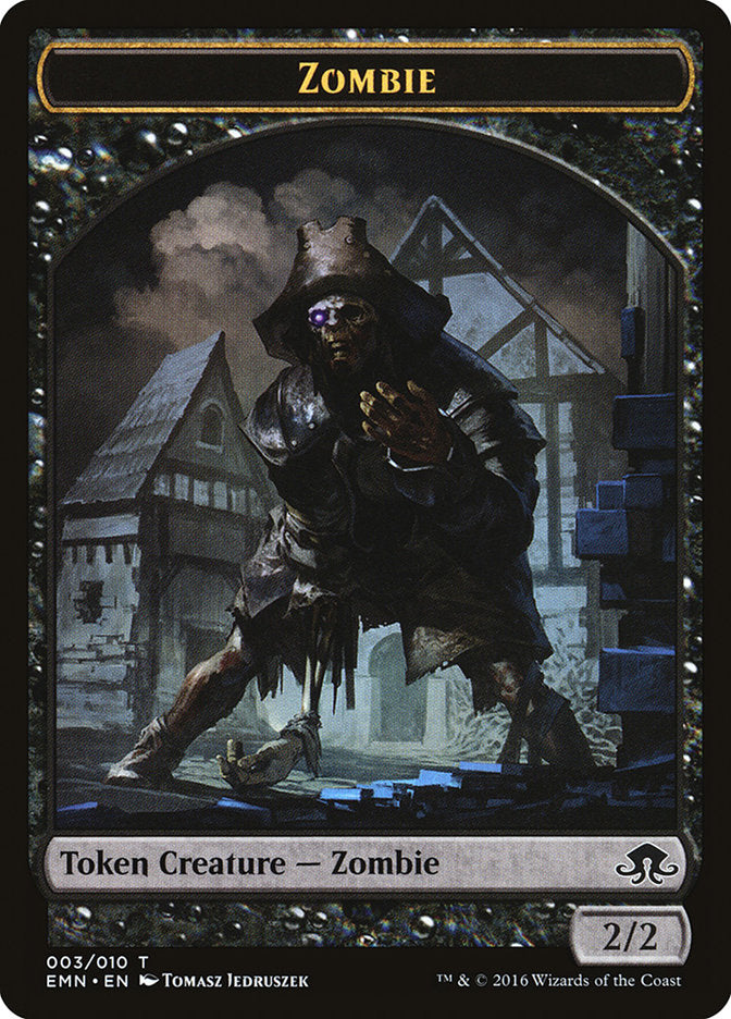 Zombie (003/010) [Eldritch Moon Tokens] | Gear Gaming Bentonville