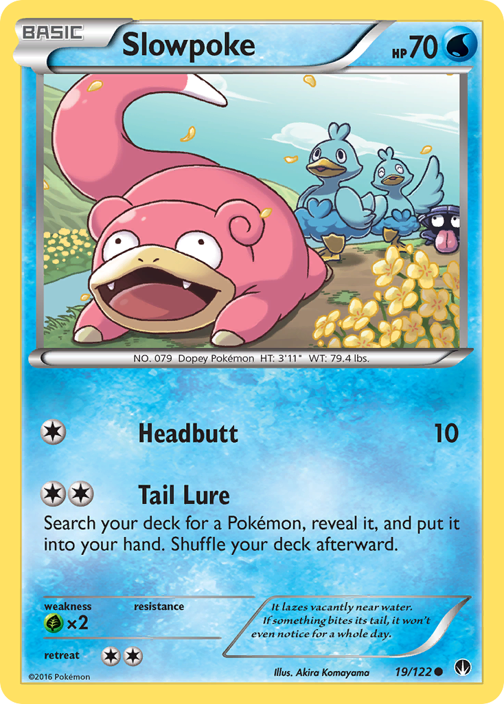 Slowpoke (19/122) [XY: BREAKpoint] | Gear Gaming Bentonville