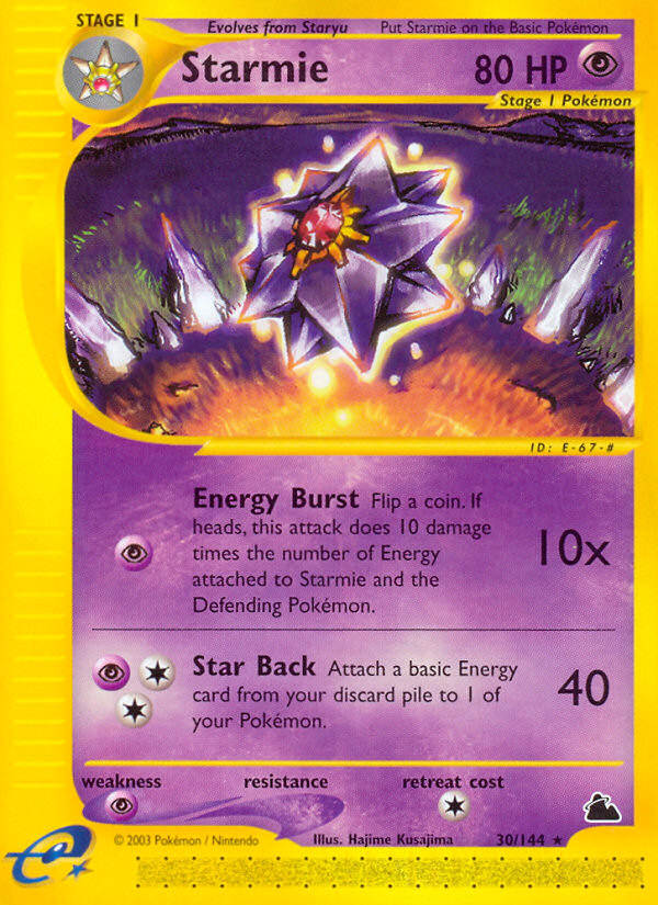 Starmie (30/144) [Skyridge] | Gear Gaming Bentonville