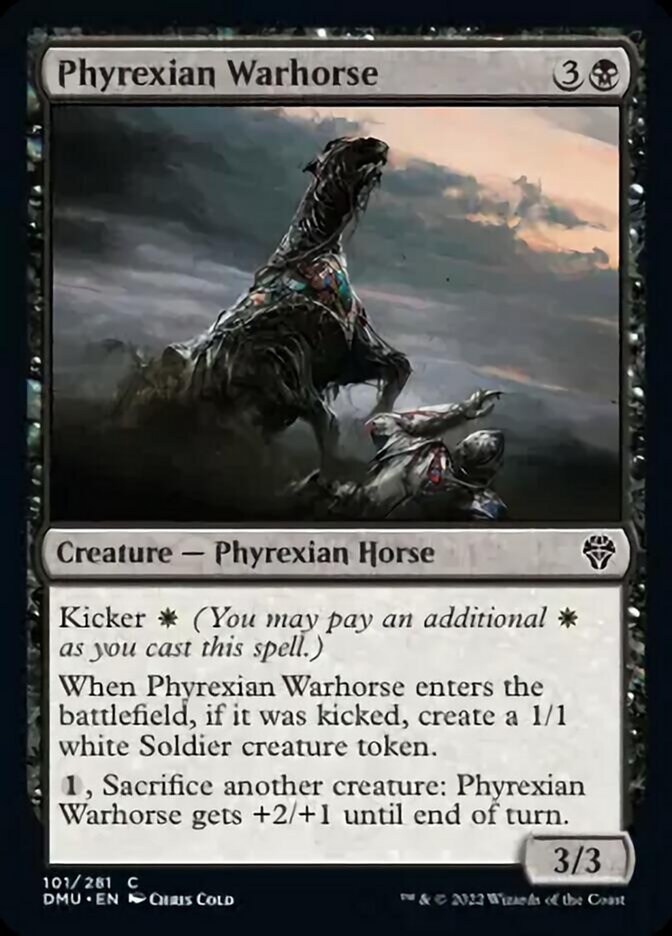 Phyrexian Warhorse [Dominaria United] | Gear Gaming Bentonville