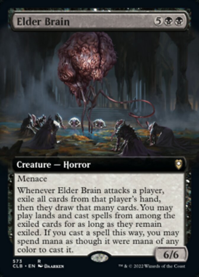 Elder Brain (Extended Art) [Commander Legends: Battle for Baldur's Gate] | Gear Gaming Bentonville