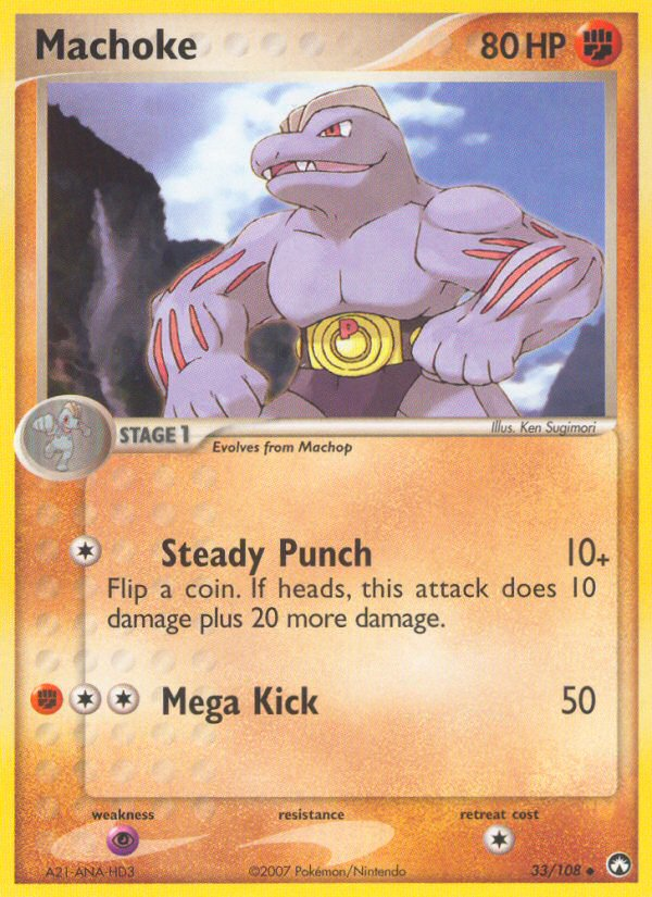 Machoke (33/108) [EX: Power Keepers] | Gear Gaming Bentonville