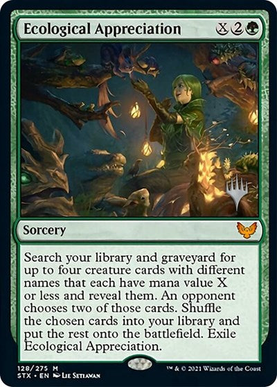 Ecological Appreciation (Promo Pack) [Strixhaven: School of Mages Promos] | Gear Gaming Bentonville