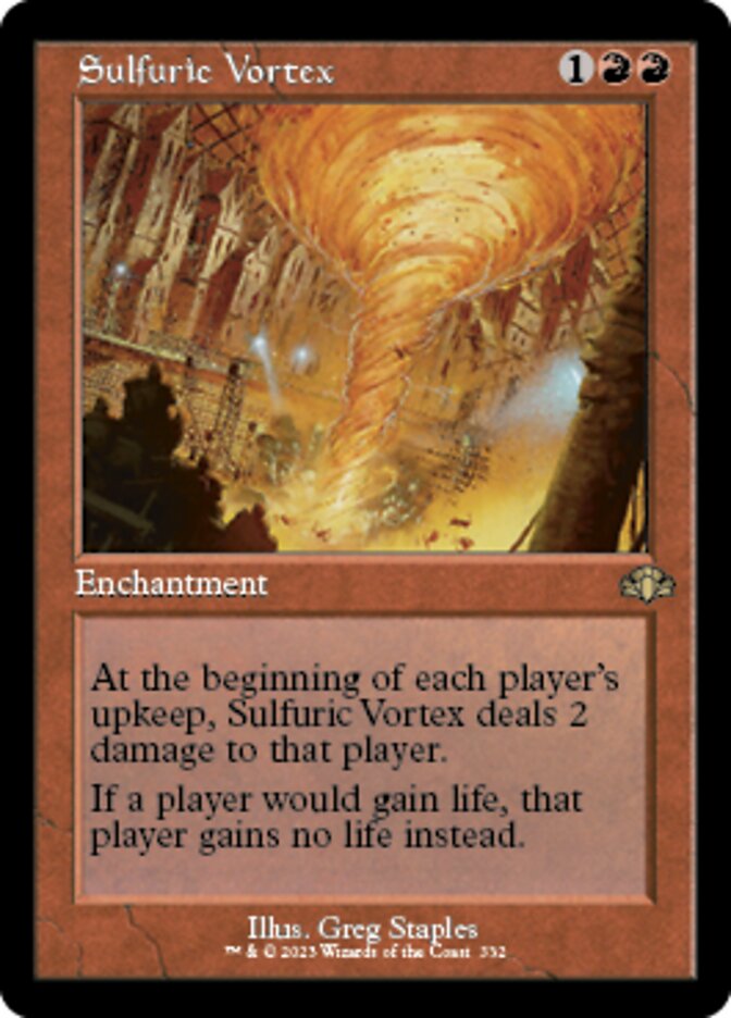 Sulfuric Vortex (Retro) [Dominaria Remastered] | Gear Gaming Bentonville