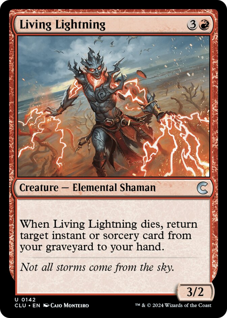 Living Lightning [Ravnica: Clue Edition] | Gear Gaming Bentonville