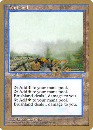 Brushland - 1996 Eric Tam (ICE) [World Championship Decks] | Gear Gaming Bentonville