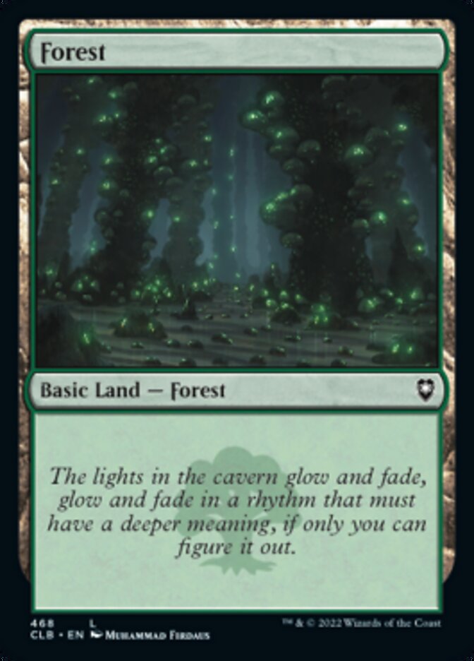 Forest (468) [Commander Legends: Battle for Baldur's Gate] | Gear Gaming Bentonville