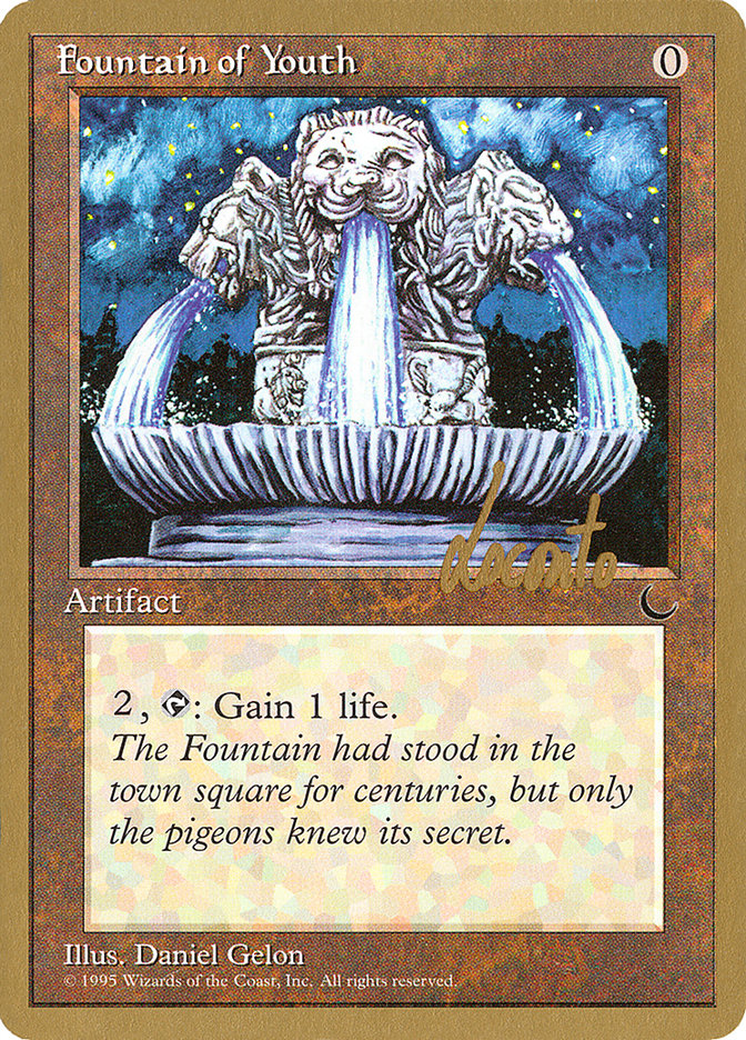 Fountain of Youth (Michael Loconto) [Pro Tour Collector Set] | Gear Gaming Bentonville