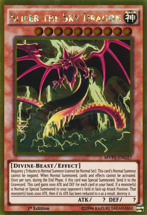 Slifer the Sky Dragon [MVP1-ENG57] Gold Rare | Gear Gaming Bentonville