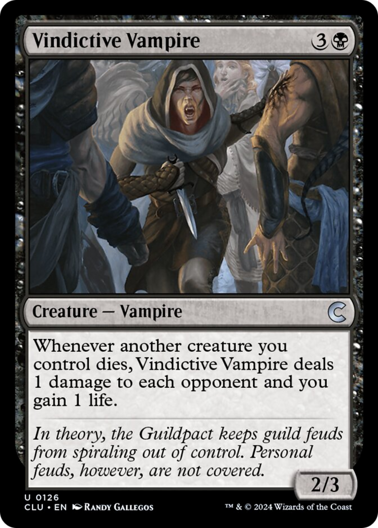 Vindictive Vampire [Ravnica: Clue Edition] | Gear Gaming Bentonville