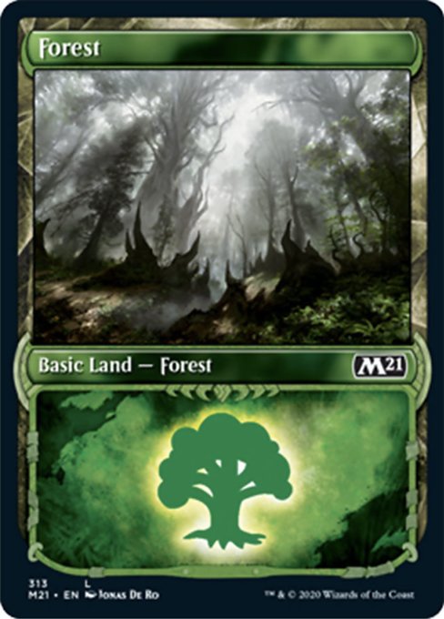 Forest (Showcase) [Core Set 2021] | Gear Gaming Bentonville