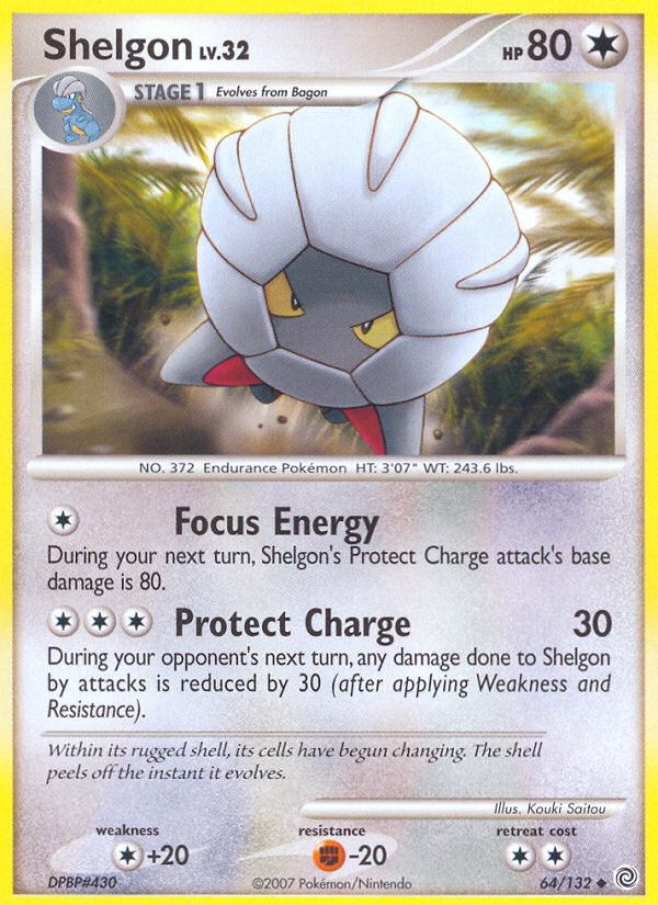 Shelgon (64/132) [Diamond & Pearl: Secret Wonders] | Gear Gaming Bentonville