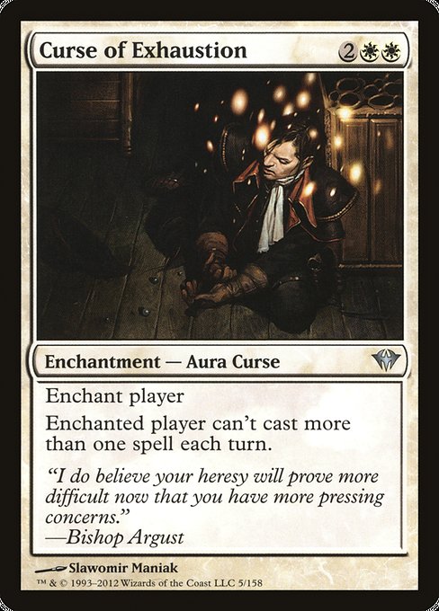 Curse of Exhaustion [Dark Ascension] | Gear Gaming Bentonville