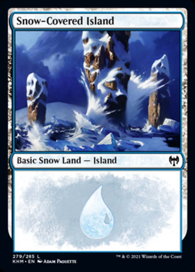 Snow-Covered Island (279) [Kaldheim] | Gear Gaming Bentonville