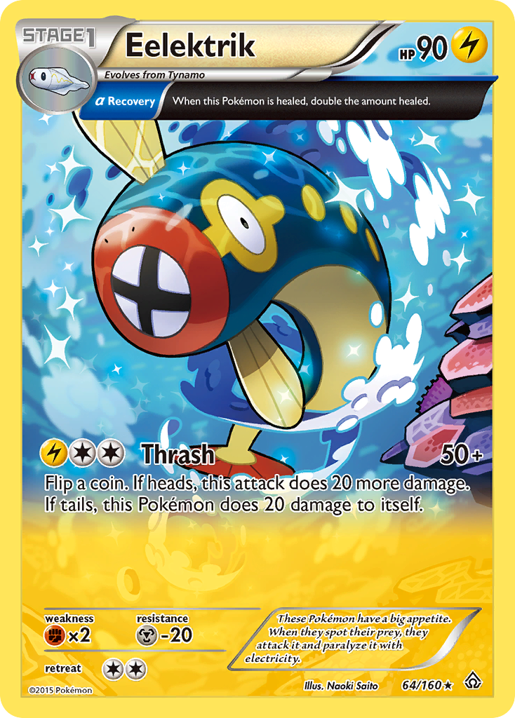 Eelektrik (64/160) [XY: Primal Clash] | Gear Gaming Bentonville