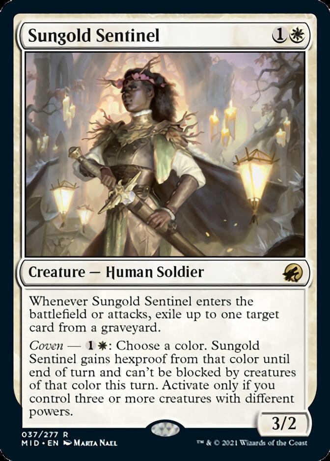 Sungold Sentinel [Innistrad: Midnight Hunt] | Gear Gaming Bentonville