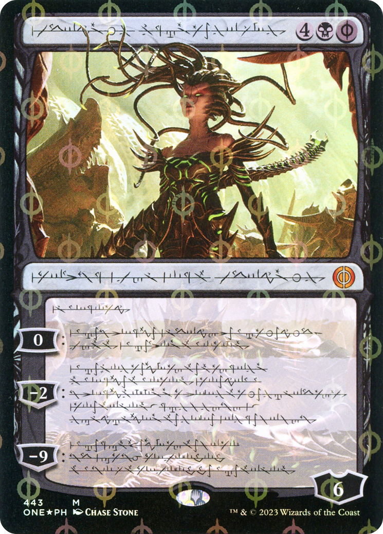 Vraska, Betrayal's Sting (Phyrexian Step-and-Compleat Foil) [Phyrexia: All Will Be One] | Gear Gaming Bentonville