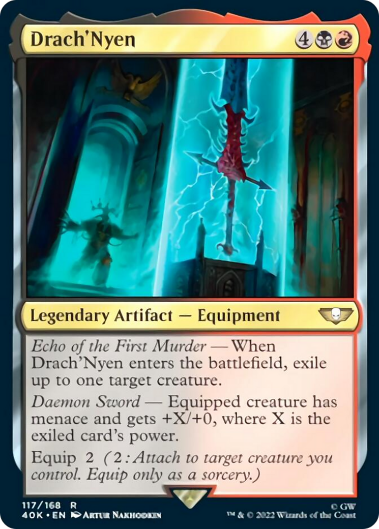 Drach'Nyen (Surge Foil) [Universes Beyond: Warhammer 40,000] | Gear Gaming Bentonville