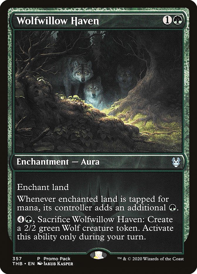 Wolfwillow Haven (Promo Pack) [Theros Beyond Death Promos] | Gear Gaming Bentonville