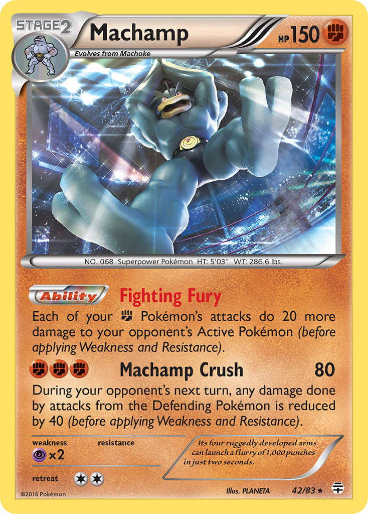 Machamp (42/83) [XY: Generations] | Gear Gaming Bentonville