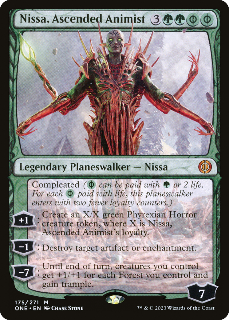 Nissa, Ascended Animist [Phyrexia: All Will Be One] | Gear Gaming Bentonville