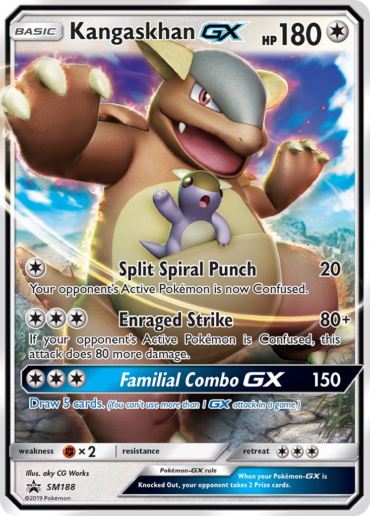 Kangaskhan GX (SM188) [Sun & Moon: Black Star Promos] | Gear Gaming Bentonville