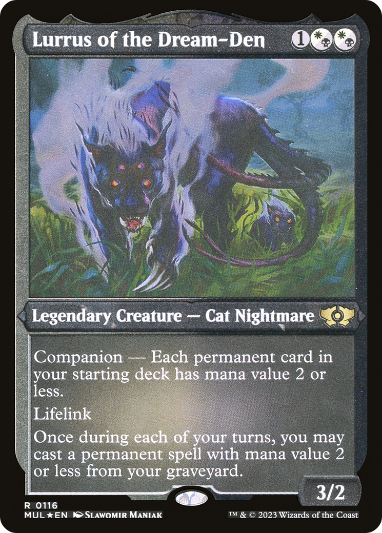 Lurrus of the Dream-Den (Foil Etched) [Multiverse Legends] | Gear Gaming Bentonville