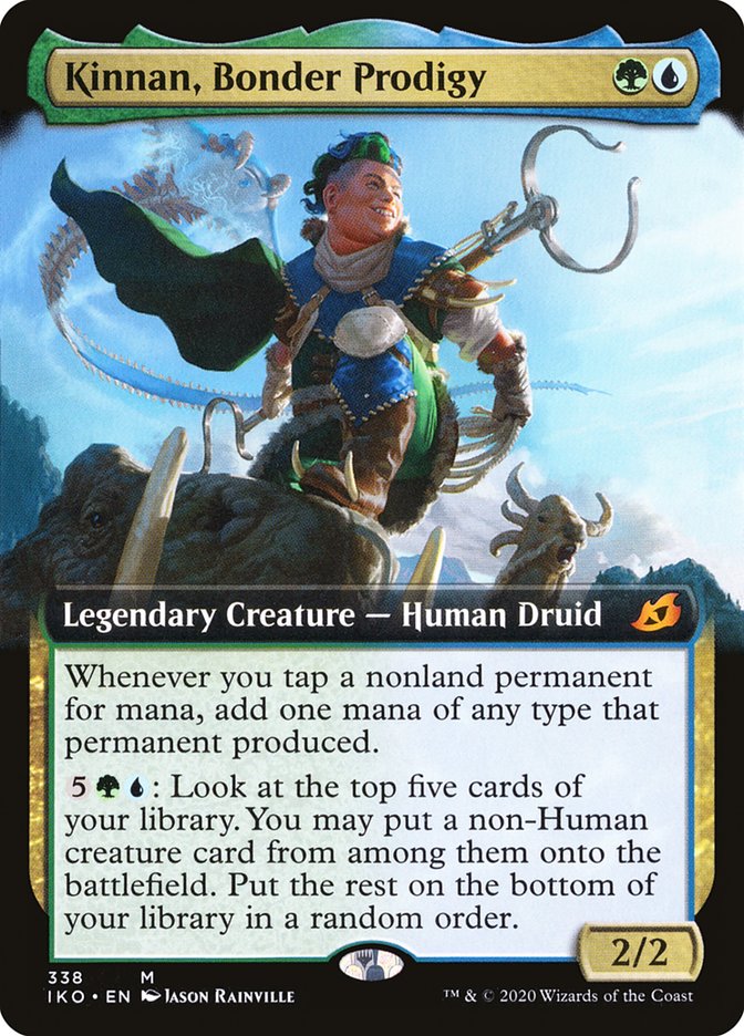 Kinnan, Bonder Prodigy (Extended Art) [Ikoria: Lair of Behemoths] | Gear Gaming Bentonville