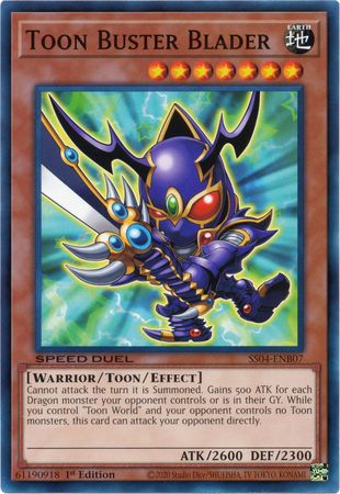Toon Buster Blader [SS04-ENB07] Common | Gear Gaming Bentonville