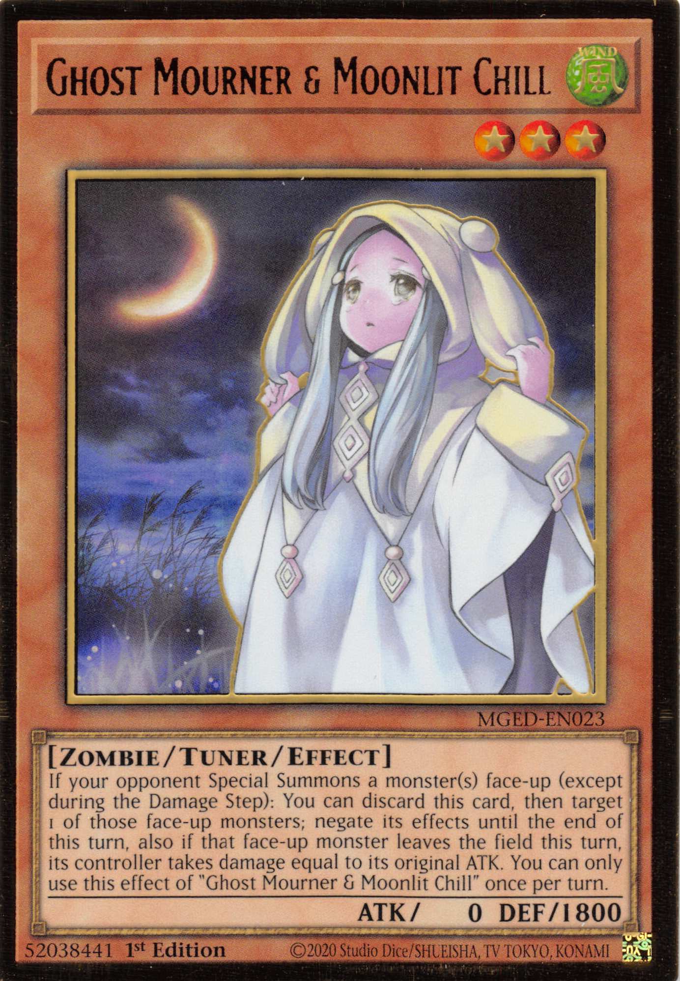 Ghost Mourner & Moonlit Chill [MGED-EN023] Gold Rare | Gear Gaming Bentonville