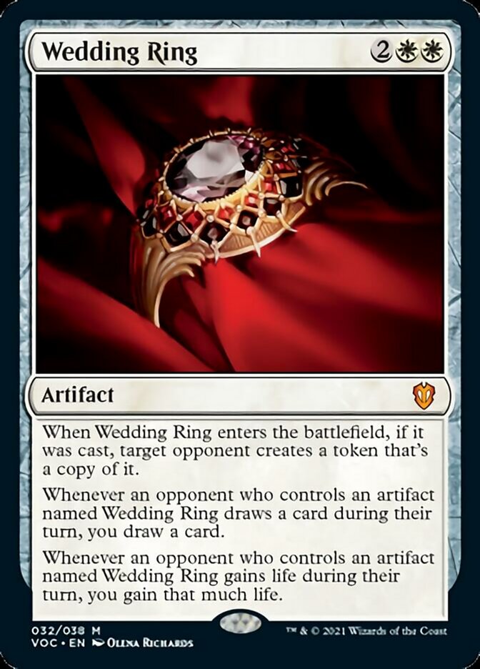 Wedding Ring [Innistrad: Crimson Vow Commander] | Gear Gaming Bentonville