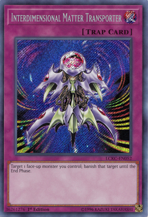 Interdimensional Matter Transporter [LCKC-EN052] Secret Rare | Gear Gaming Bentonville