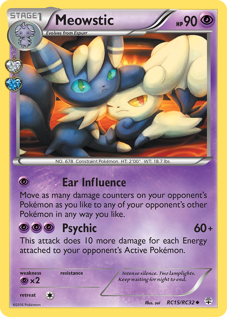 Meowstic (RC15/RC32) [XY: Generations] | Gear Gaming Bentonville