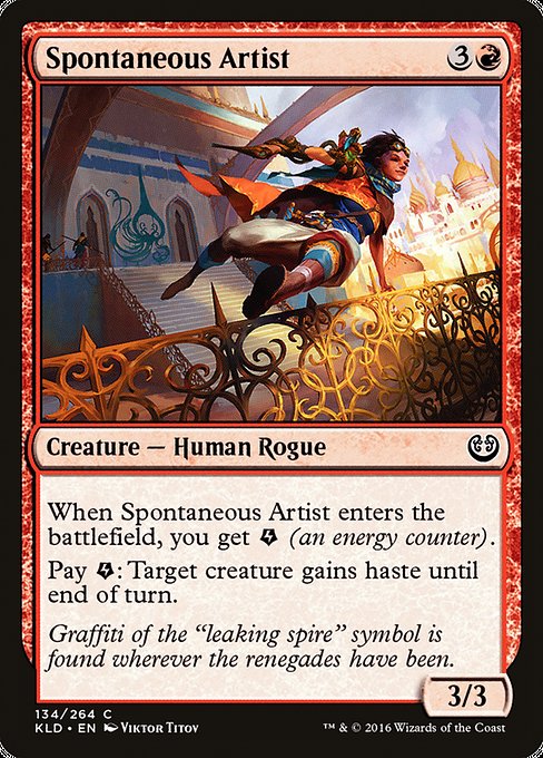 Spontaneous Artist [Kaladesh] | Gear Gaming Bentonville