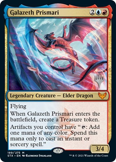 Galazeth Prismari (Promo Pack) [Strixhaven: School of Mages Promos] | Gear Gaming Bentonville