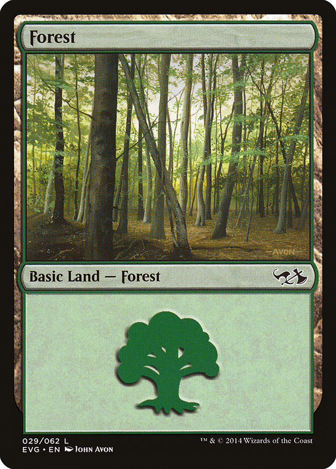 Forest (29) (Elves vs. Goblins) [Duel Decks Anthology] | Gear Gaming Bentonville