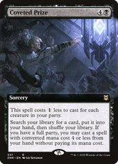 Coveted Prize (Extended Art) [Zendikar Rising] | Gear Gaming Bentonville