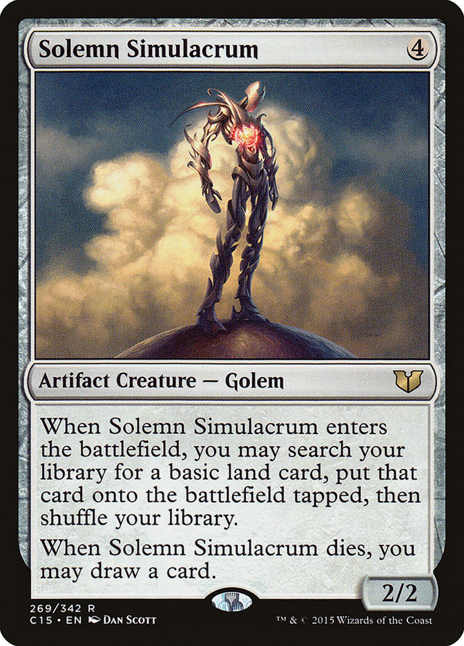 Solemn Simulacrum [Commander 2015] | Gear Gaming Bentonville