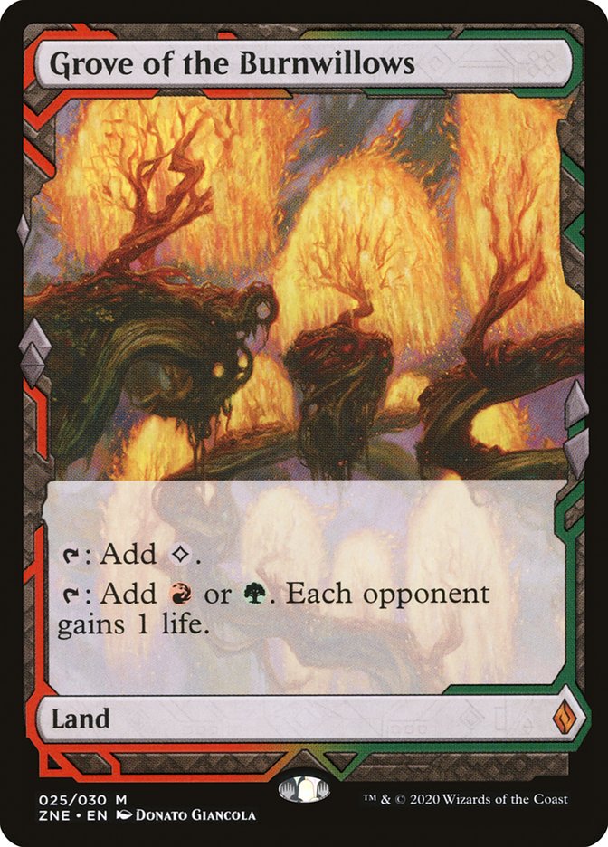 Grove of the Burnwillows [Zendikar Rising Expeditions] | Gear Gaming Bentonville