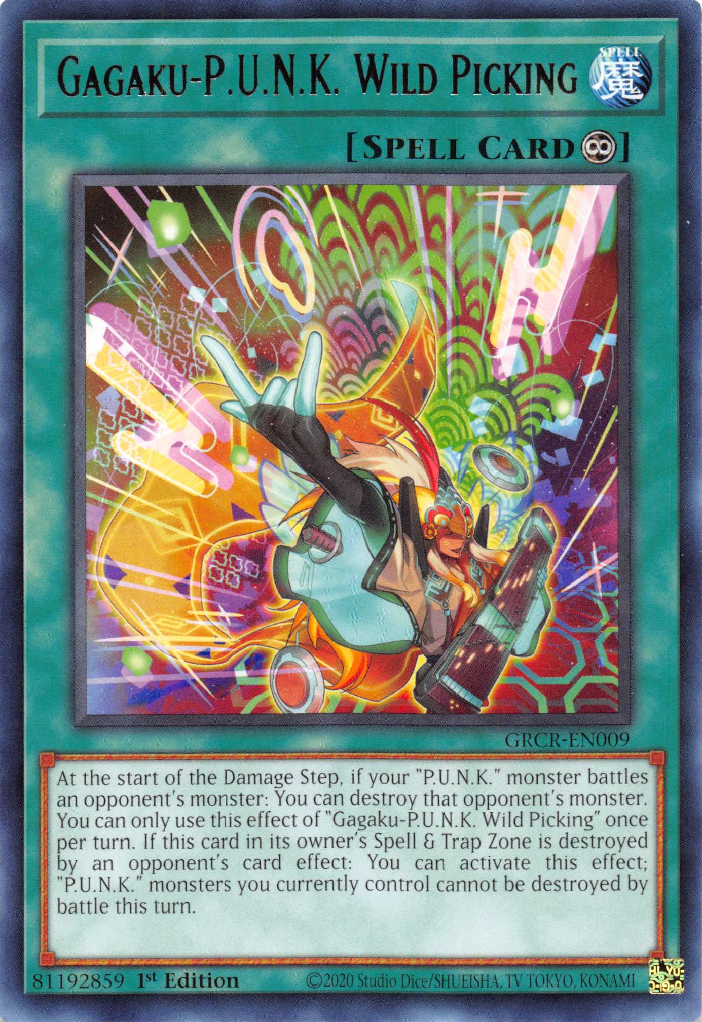 Gagaku-P.U.N.K. Wild Picking [GRCR-EN009] Rare | Gear Gaming Bentonville