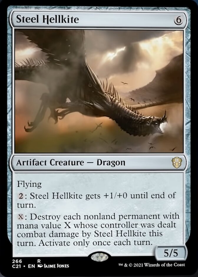 Steel Hellkite [Commander 2021] | Gear Gaming Bentonville